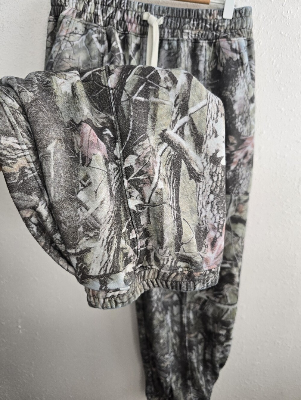VERVET Camo Barrel Wide Leg Jogger Pants Size Medium - Picture 4 of 6